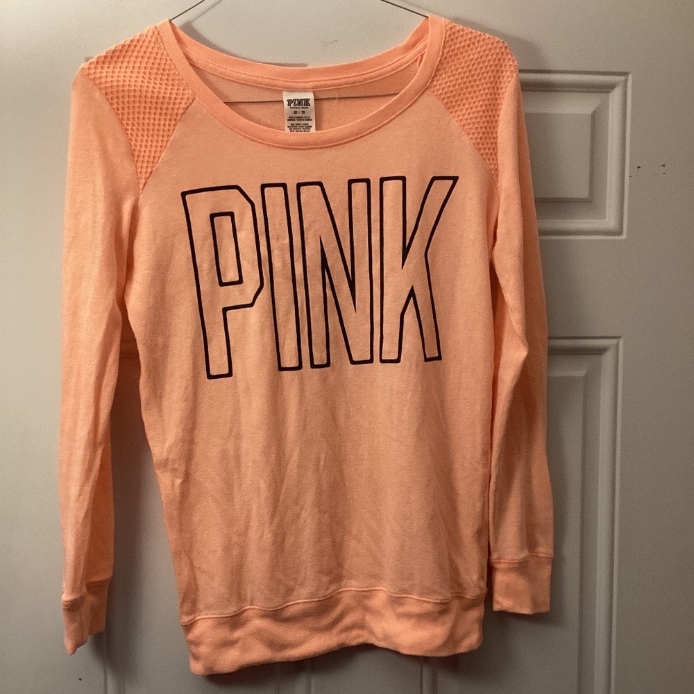 Long sleeve Victoria Secret PINK T Shirt - Picture 1 of 4